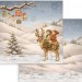 Набор бумаги для скрапбукинга Stamperia SBBL192 "Silent Night", 30,5х30,5 см
